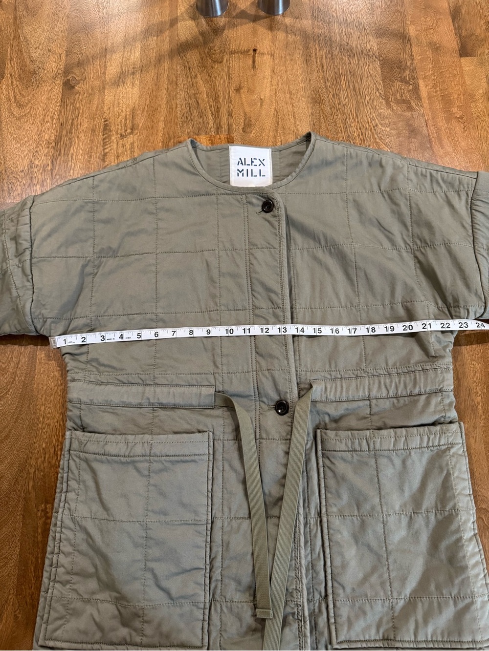 Alex Mill Oversized Quilted Liner Coat - NWT - Picture 7 of 8